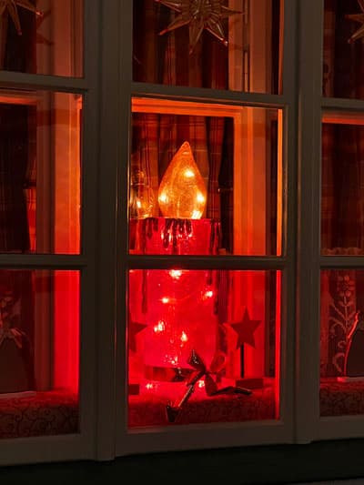 Weihnachtliche Stimmung am Wolfgangsee 3 St Gilgen Kerze