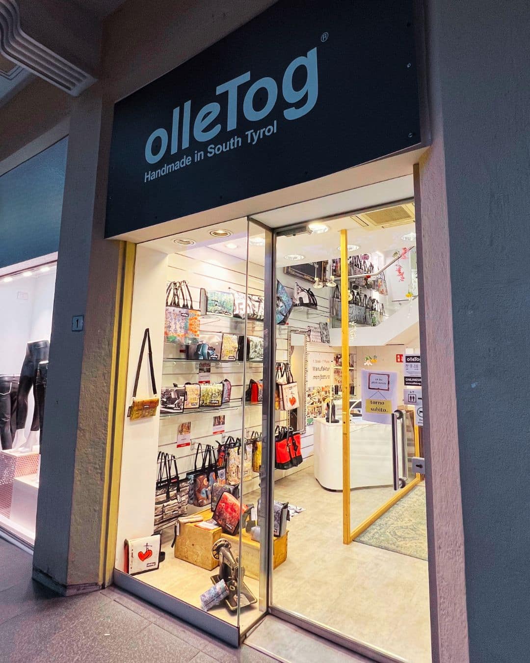 Olletog – Kreatives Handwerk aus Südtirol 3 olleTag- Ansicht des Geschäftsportals