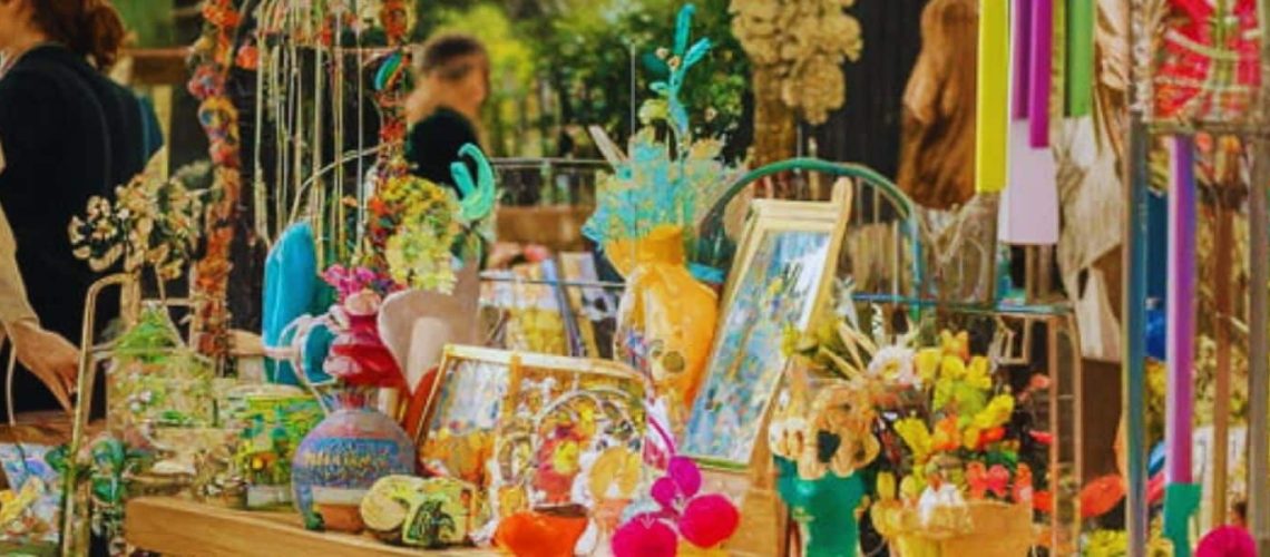 ein Bild eines Stands auf kreative Märkte